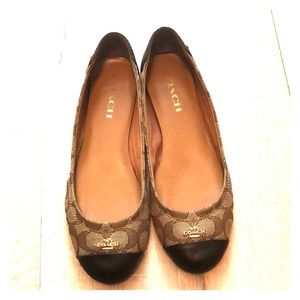 Coach ballet flats